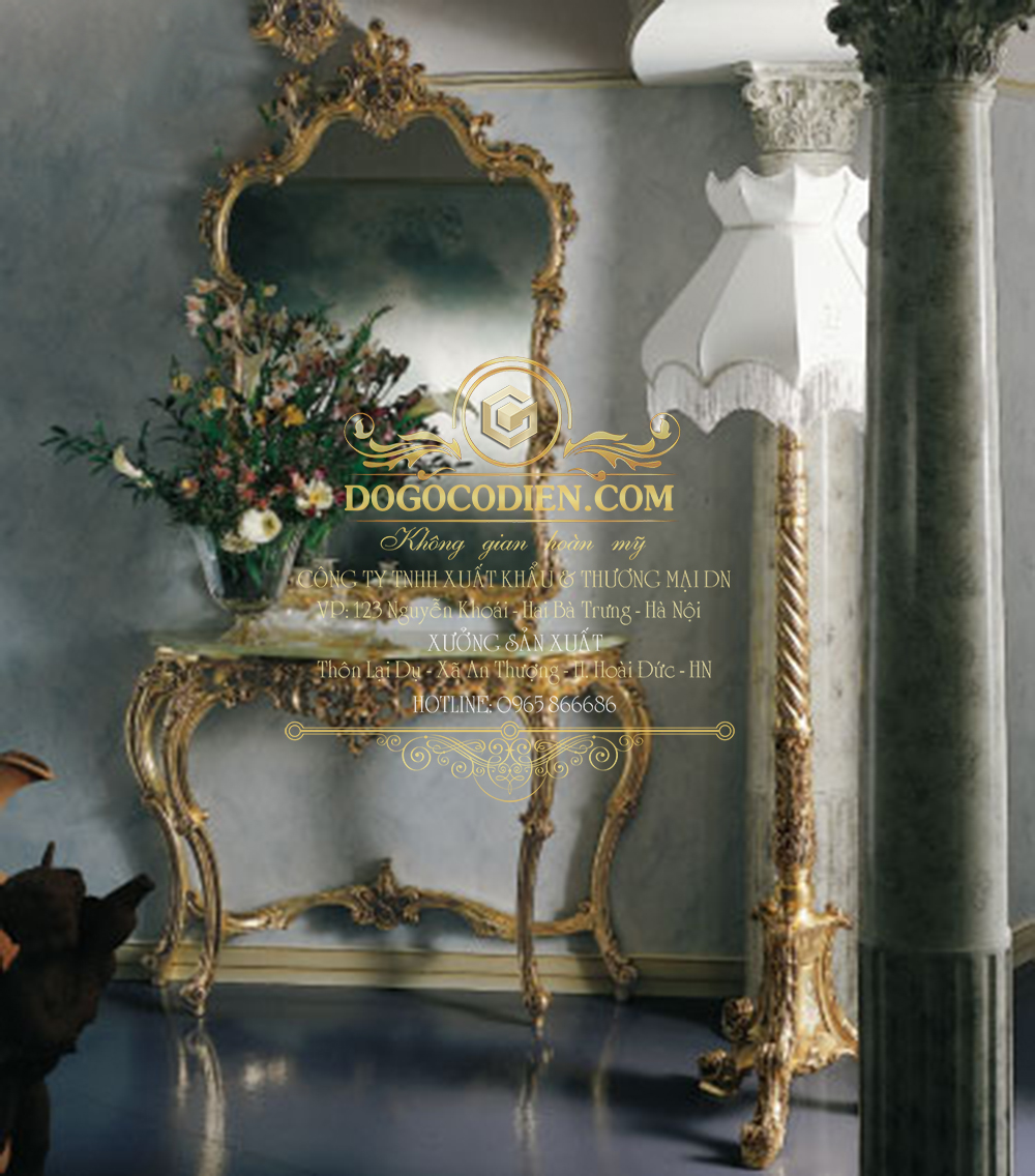 Bàn Phấn Cổ Điển 