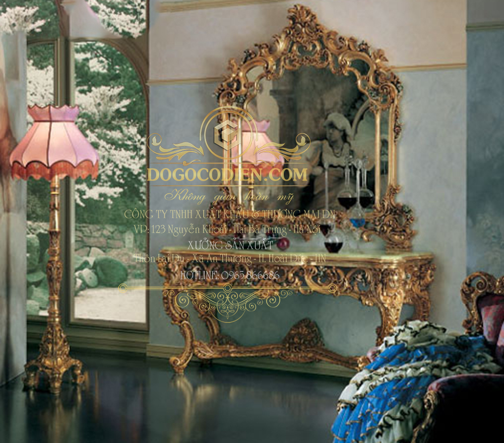 Bàn Phấn Cổ Điển 