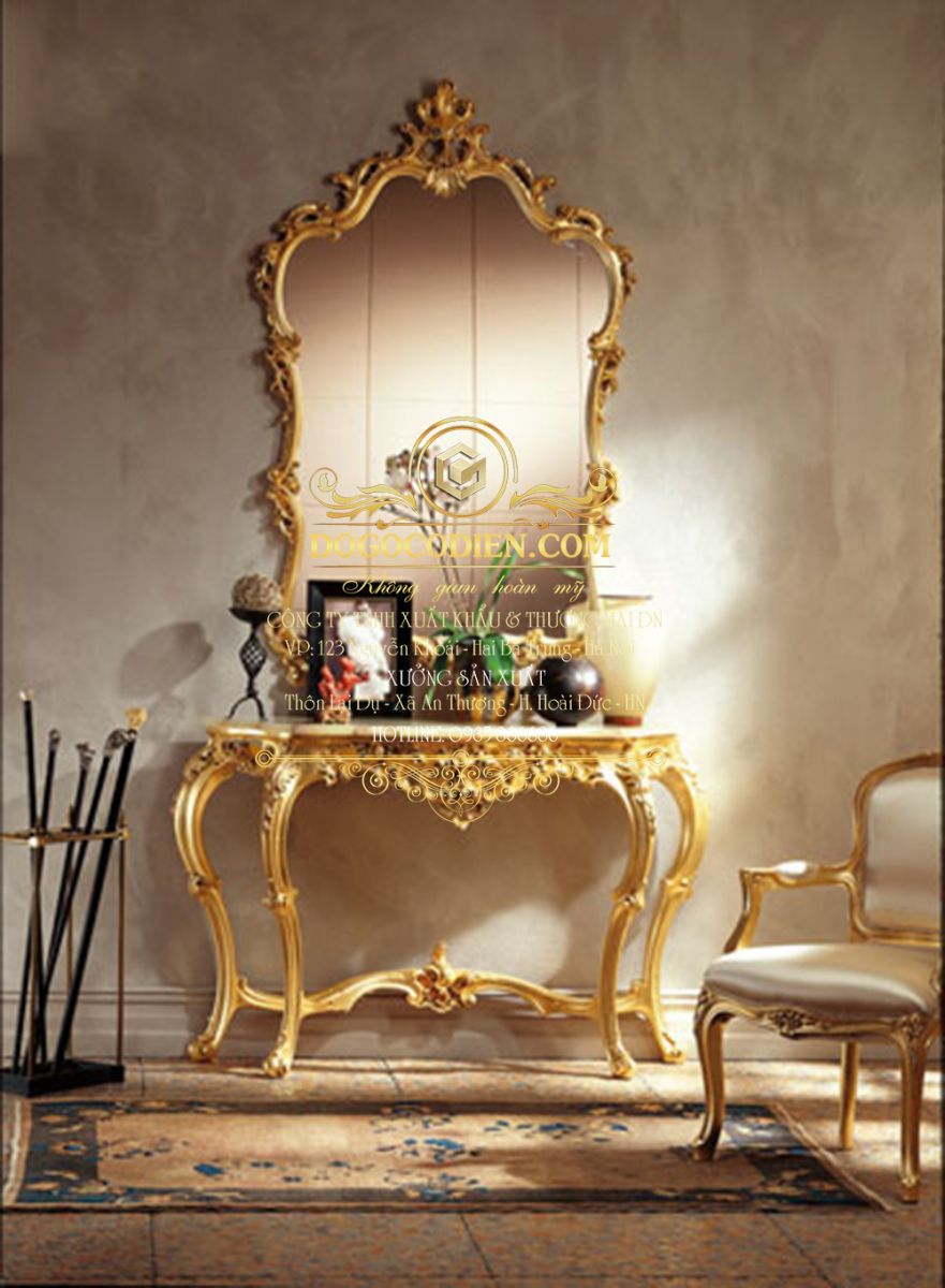 Bàn Phấn Cổ Điển 