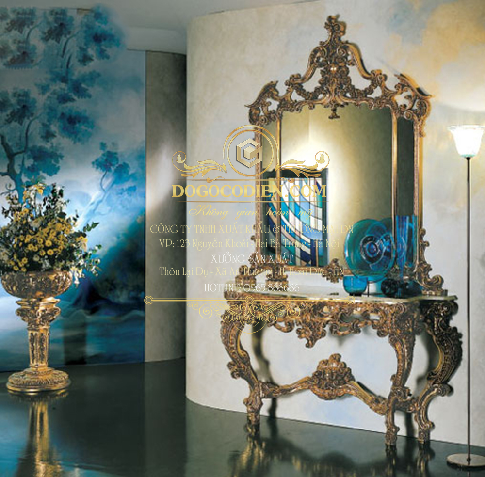 Bàn Phấn Cổ Điển 