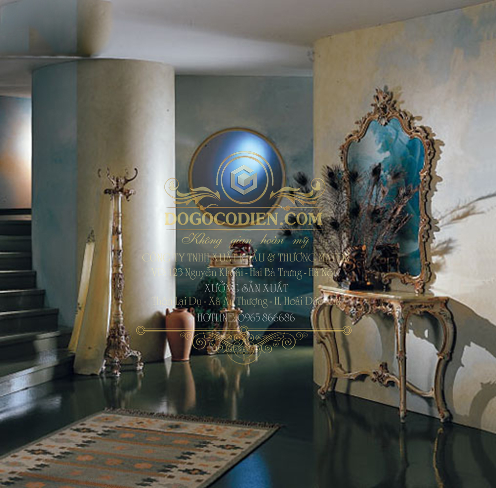 Bàn Phấn Cổ Điển 