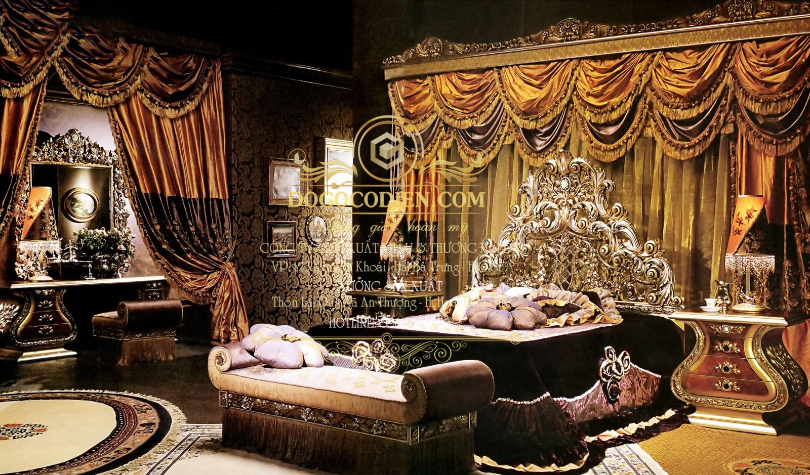 Giường Ngủ Cổ Điển 