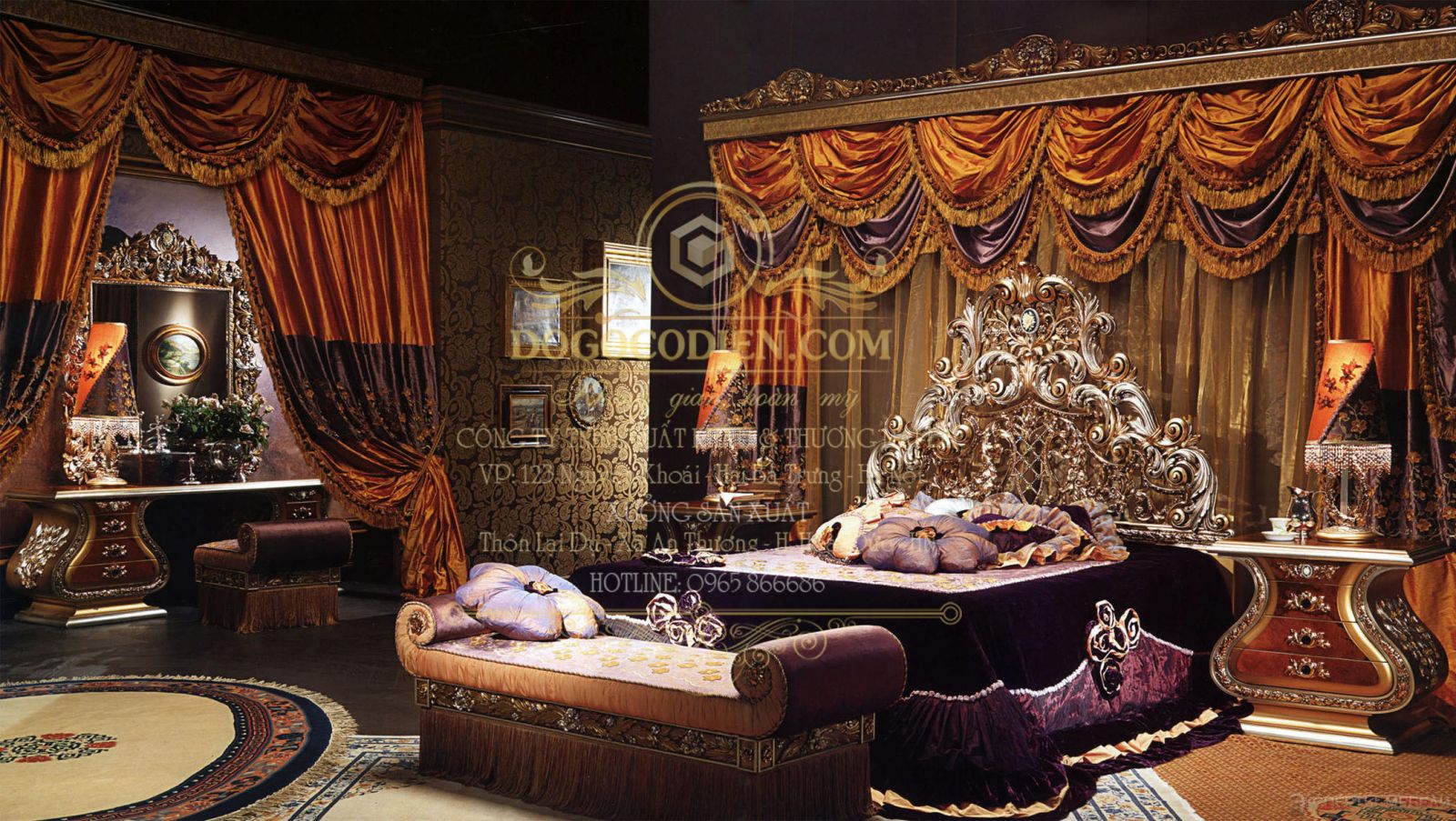 Giường Ngủ Cổ Điển 