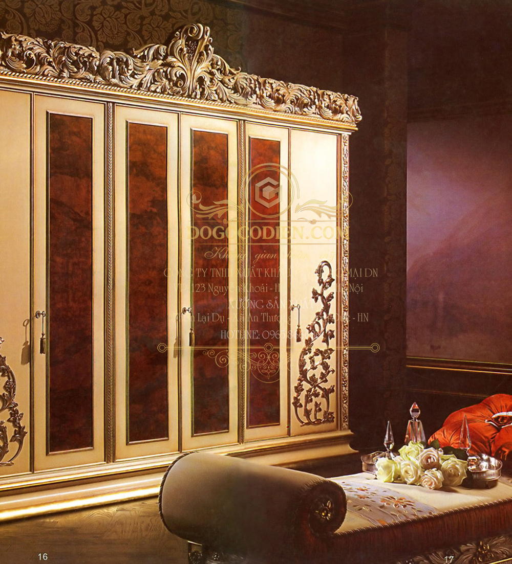 Tủ Quần Áo Cổ Điển 