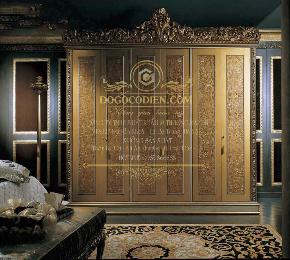 Tủ Quần Áo Cổ Điển 