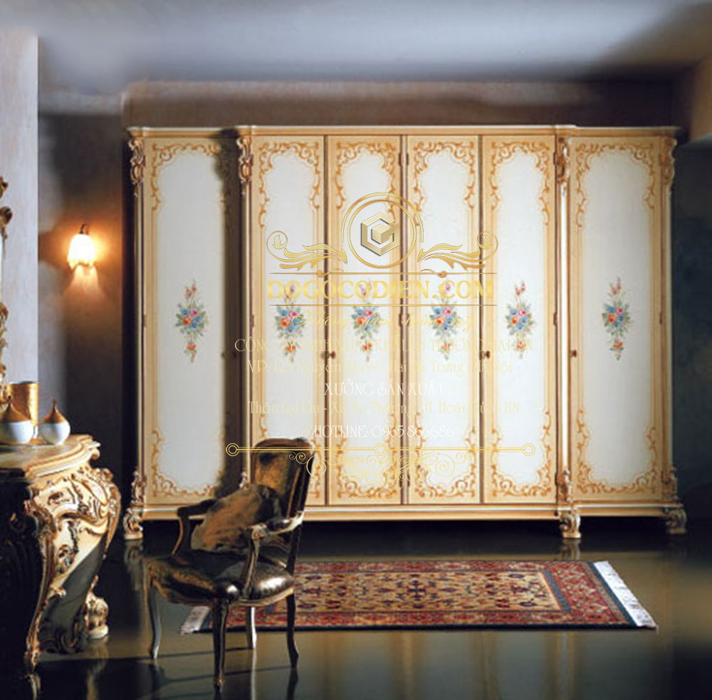 Tủ Quần Áo Cổ Điển 