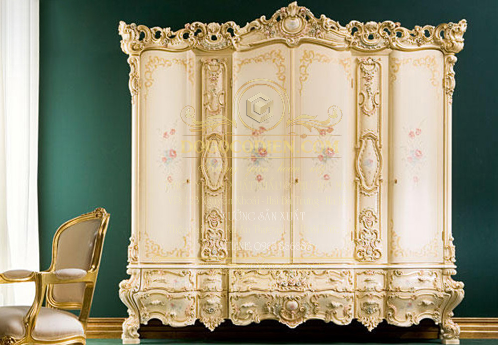 Tủ Quần Áo Cổ Điển 