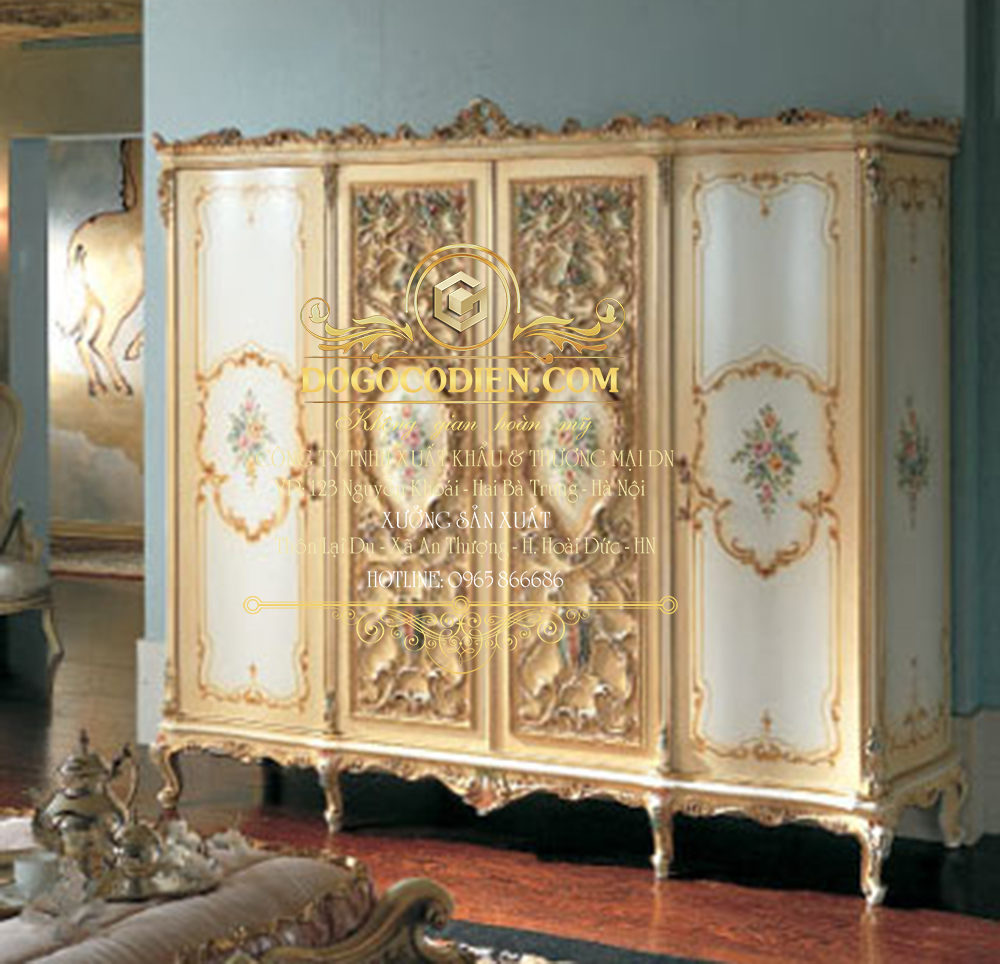 Tủ Quần Áo Cổ Điển 