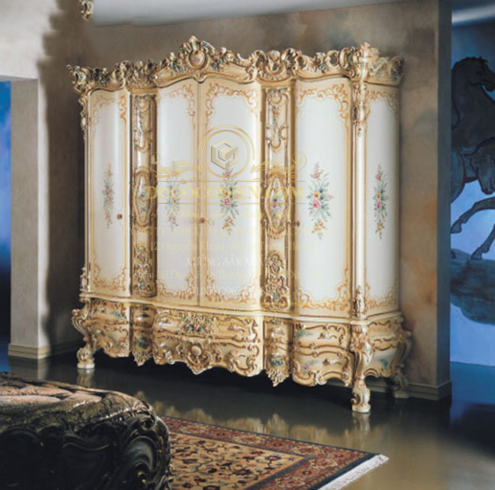 Tủ Quần Áo Cổ Điển 